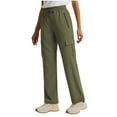 thumbnail image 4 of BLVB Women's Hiking Cargo Pants Quick Dry Lightweight Water Resistant Travel Camping Athletic Pants with Pockets, 4 of 7