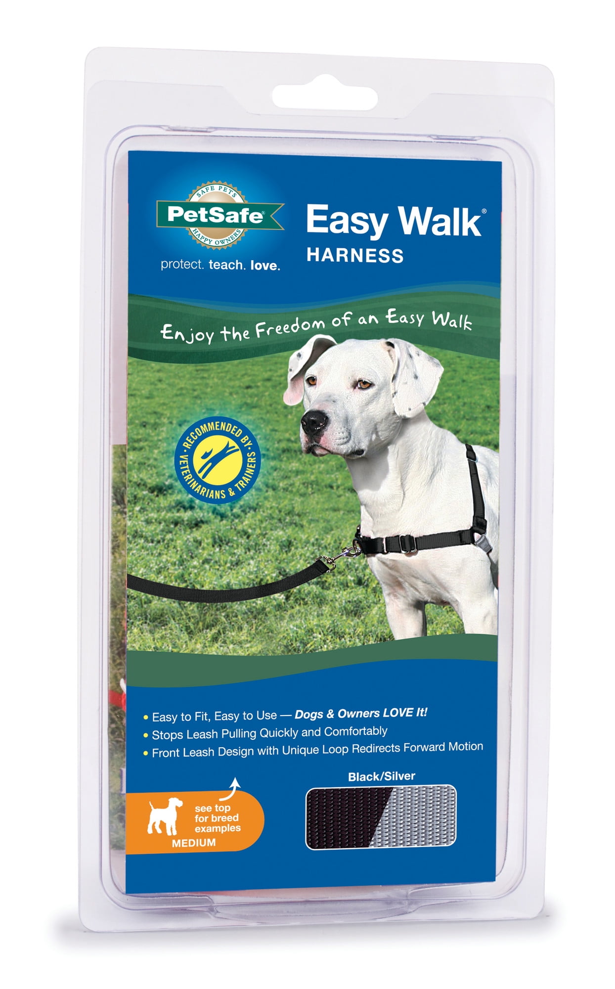how to put on a wonder walker harness