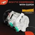 thumbnail image 3 of A-Premium Air Conditioner AC Compressor with Clutch Compatible with Hyundai Kona 1.6L 2018-2021, 3 of 9