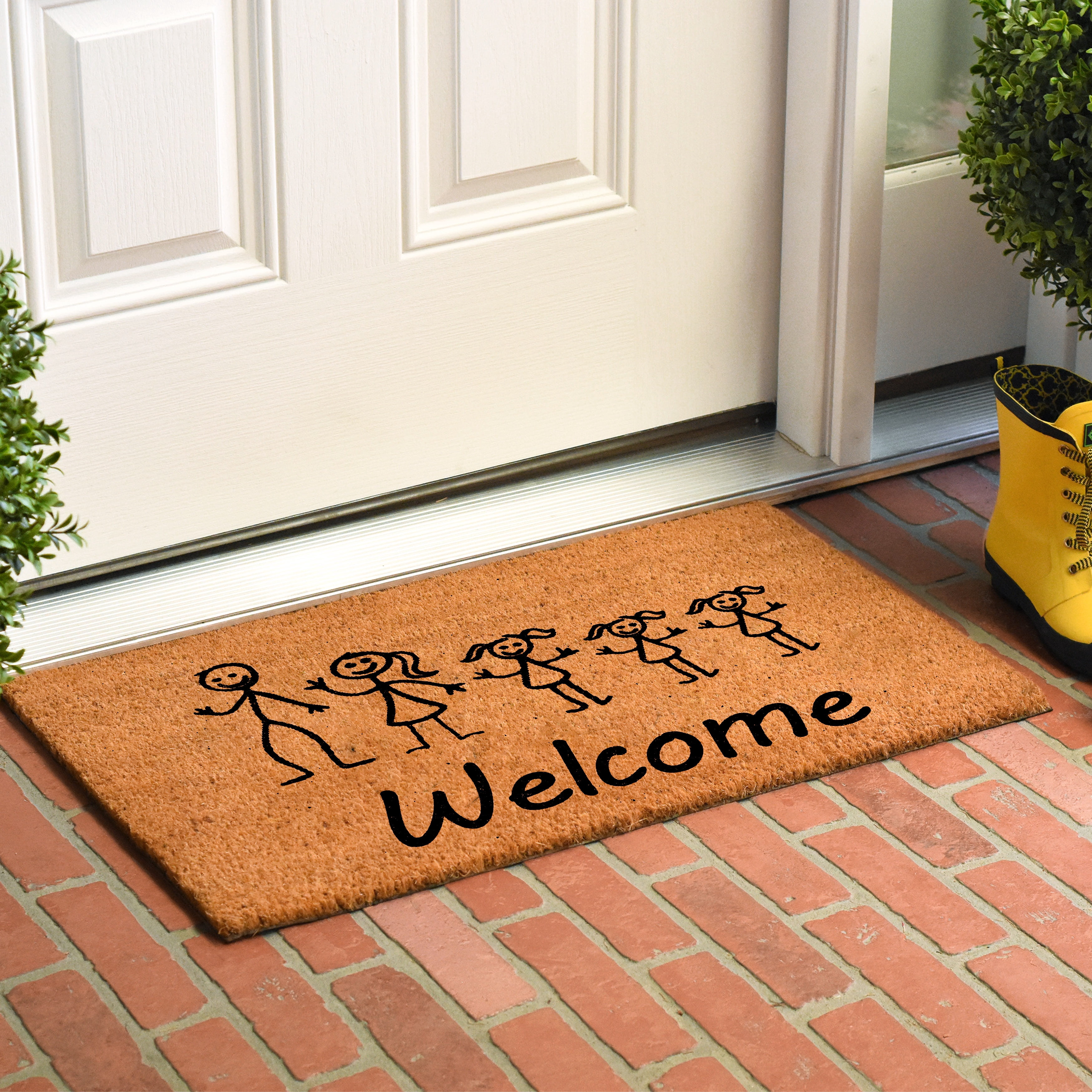 Stick Family Doormat