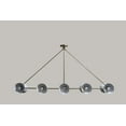 thumbnail image 4 of 10 Light Modern Raw Brass chandelier light Fixture, 4 of 8