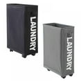 thumbnail image 4 of Aluminum Frame Laundry Basket Can Be Folded Dirty Clothes Basket 6 Colors, 4 of 11