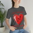 thumbnail image 1 of Funny Valentine's Day Shirt | My Valentine Has Four Paws! | Dog Lover | Animal Lover | Unisex Jersey Short Sleeve Tee, 1 of 10