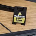 thumbnail image 3 of Funny Desk Hazard Caution Sign Funny Desk Decoration 3D Printed Caution Sign Novelty Humorous Warning Sign Mini Desk Hazard Warning Sign, 3 of 3