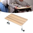 thumbnail image 3 of Wood Wheelchair Table Tray, Stable Board Wheelchair Lap Tray  For Reading, 3 of 8