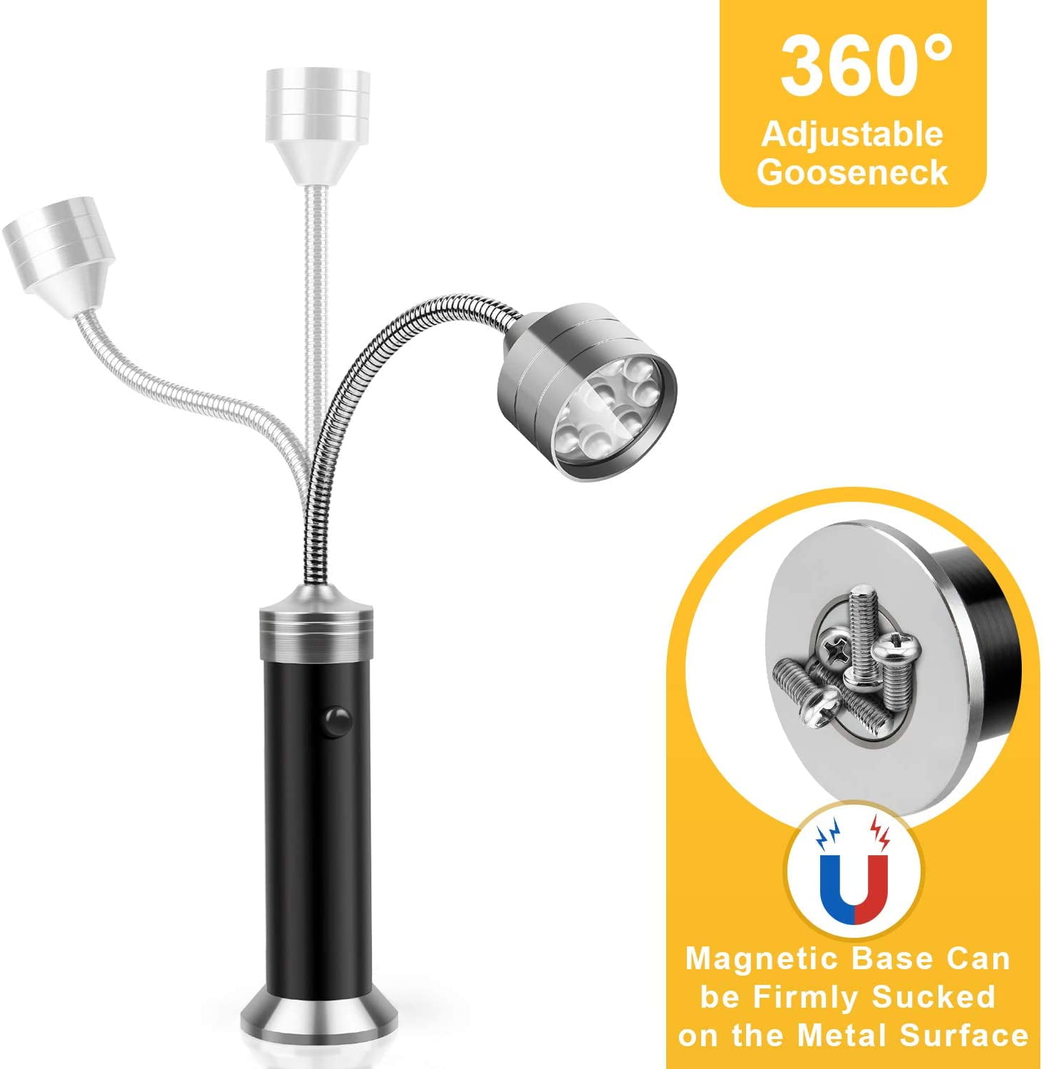 KOSIN Barbecue Grill Light Magnetic Base Super Bright LED BBQ