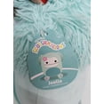 thumbnail image 5 of Squishmallows Official Kellytoys Plush 12 Inch Joelle the Teal Bigfoot with Pink Flower Bow Ultimate Soft Plush Stuffed Toy, 5 of 5