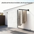 thumbnail image 2 of Tendedero retráctil de pared plegable para ropa, soporta 80 kg, incluye cuerda de 20 metros y clips, apto para interior y exterior 63 cm, 2 of 7