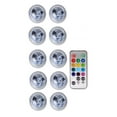 thumbnail image 1 of LED Floating Pool Lights, RGB Submersible Light, IP68 Waterproof Remote Controlled Underwater Lamp, Pool Accessories ,Easy to Install, 1 of 7