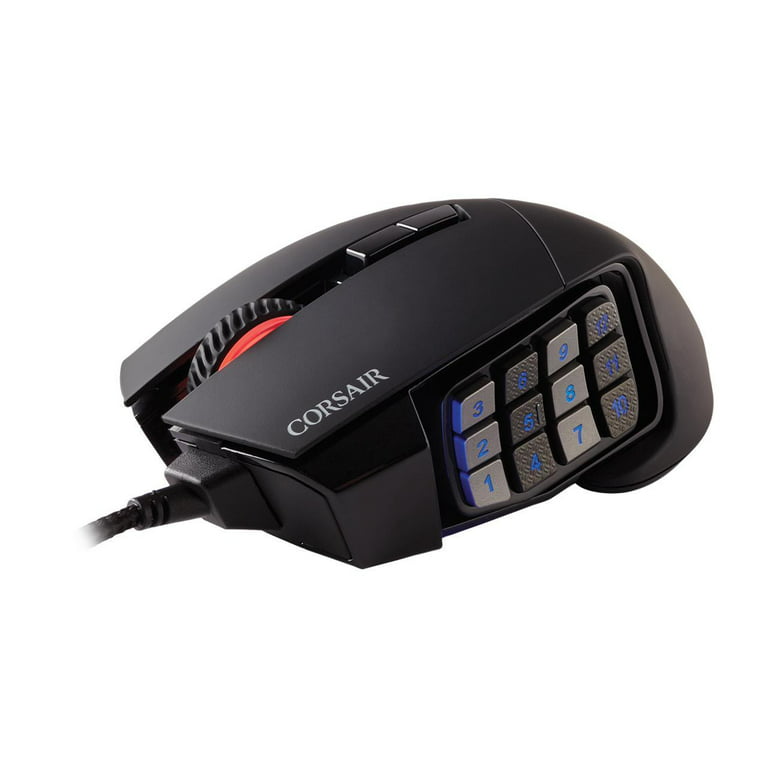 Corsair SCIMITAR ELITE WIRELESS souris Droitier RF Wireless + Bluetooth +  USB Type-C Optique 26000 DPI