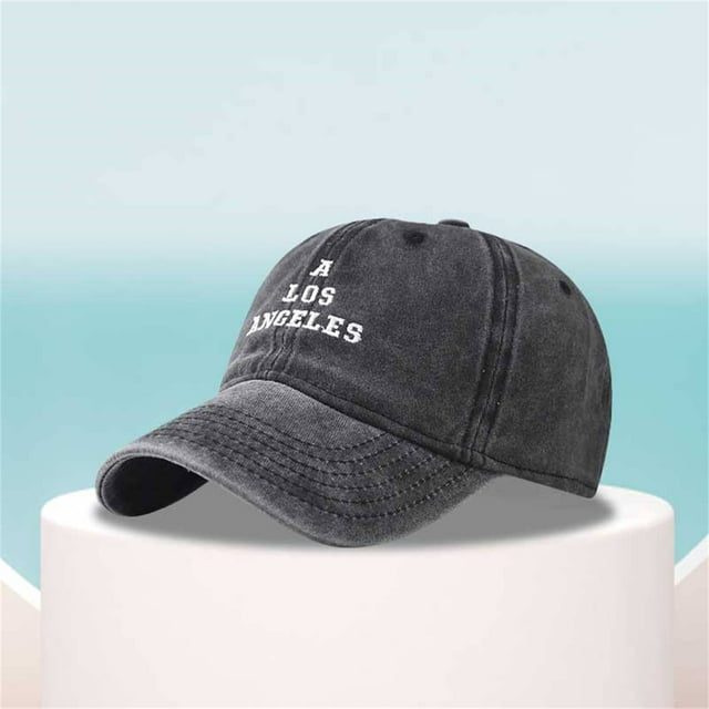 Alphabet Embroidery Solid Color Duck Hat Trend Personality Outdoor Print Breathable Mesh Hat
