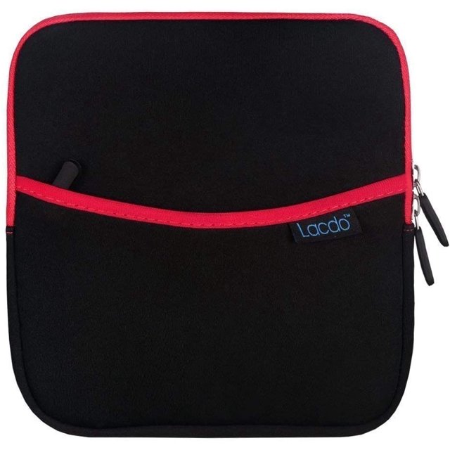 Lacdo Shockproof External USB CD DVD Writer Blu-Ray & External Hard Drive Neoprene Protective Storage Carrying Sleeve