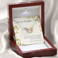 thumbnail image 6 of Dearest Daughter Interlocking Hearts Necklace, 6 of 8