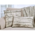 thumbnail image 5 of Fennco Styles Country Wood Grain Design Cotton Throw Pillow, 5 of 5