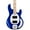 Cobra Blue, variant on Sterling by Music Man StingRay RAY4HH Maple Fingerboard Electric Bass - Cobra Blue