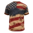 thumbnail image 4 of WEIWEN 250th Anniversary USA Shirt Men S-5XL, 4th of July Tshirts Shirts for Men Big and Tall Patriotic T Shirts for Man 1776 Tee Wintage Clothing Men's T-Shirts Red, XXXXL, 4 of 4