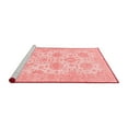 thumbnail image 2 of Ahgly Company Machine Washable Indoor Rectangle Oriental Red Traditional Area Rugs, 5' x 7', 2 of 4