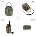 thumbnail image 3 of ALAZA Chain Crossbody Bags for Women Leopards Tropical Shoulder Handbag Phone Purse, 3 of 5