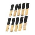 thumbnail image 1 of Saxophone Reed, Convenient Use 10pcs Sax Reed Reasonable Size  for Saxophone Replacement Kit, 1 of 7