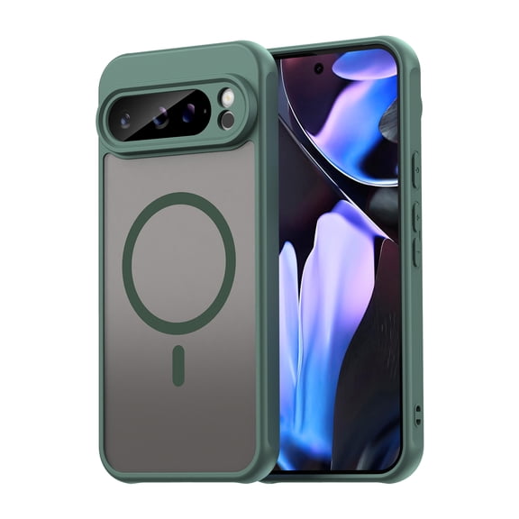 Case for Google Pixel 10, Compatible with Magsafe, Translucent Matte Magnetic Pixel 10/10 Pro Case, Slim Thin Shockproof Women Men Protective Phone Cases Cover for Google Pixel 10/10 Pro