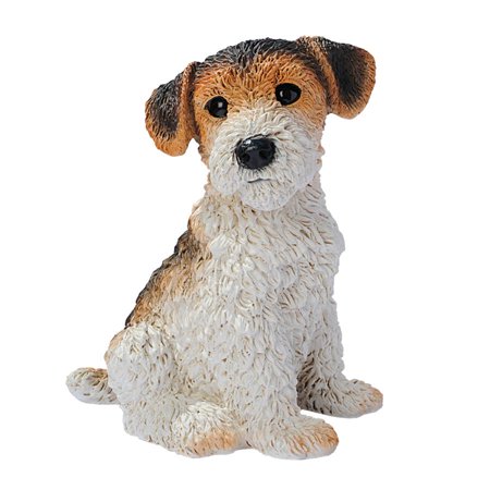 Design Toscano Fox Terrier Puppy Dog Statue