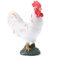 thumbnail image 3 of Juguetes de estatuilla de gallo Zulema 2 piezas surtidas de animales de plástico de granja, 3 of 8