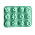 thumbnail image 2 of Bobasndm Flower Shape Chocolate Candy Molds Set,Silicone 12 Cavity Baking Mold Ice Cube Tray for Wedding,Festival,Parties and DIY Crafts, 2 of 9