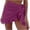 Purple, variant on NMMUED Women's Sarong Wrap Swimsuit Cover Up Ruffle Edge Short Beach Skirt Tie Chiffon Bathing Suit Coverups Sheer Bikini Pareo Summer Vacation Resort Wear Beige A