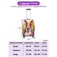 thumbnail image 5 of Welcome Spring Summer Rat Terrier Portrait Flower Blue Sky Travel Luggage Cover Ratty Dog Lover Suitcase Dust Protective Decor - 12001, 5 of 5