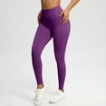 thumbnail image 6 of REALiKUN Hidden Scrunch Butt Workout Leggings for Women Seamless Mid Low Waist 25" Impact Yoga Pants, 6 of 8