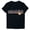 Black, variant on WREESH Women's Trendy Summer Tops Round Neck Short Sleeve T-Shirts with Graphic Print Blue