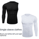 thumbnail image 5 of Exclusivo para hombres Mallas de entrenamiento PRO Deportes Fitness Running Ropa que absorbe el sudor Secado rápido Mallas de una sola manga Mallas de un solo brazo, 5 of 5