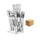 thumbnail image 1 of Juego De Cubiertos Acero Inoxidable, 72 Piezas Belug Plateado, 1 of 5