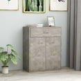 thumbnail image 1 of vidaXL Sideboard Concrete Grey 60x30x75 cm Engineered Wood, 1 of 5
