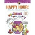 thumbnail image 2 of Adult Coloring Books: Food & Drink Creative Haven Happy Hour!: A Wine, Beer, and Cocktails Coloring Book, (Paperback), 2 of 2