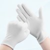 30 pcs White Cotton Gloves for Eczema Moisturizing Dry Hands, Washable Cotton Gloves for Men and Women, Stretchable Cloth Gloves for Inspecting Money Jewelry Coins