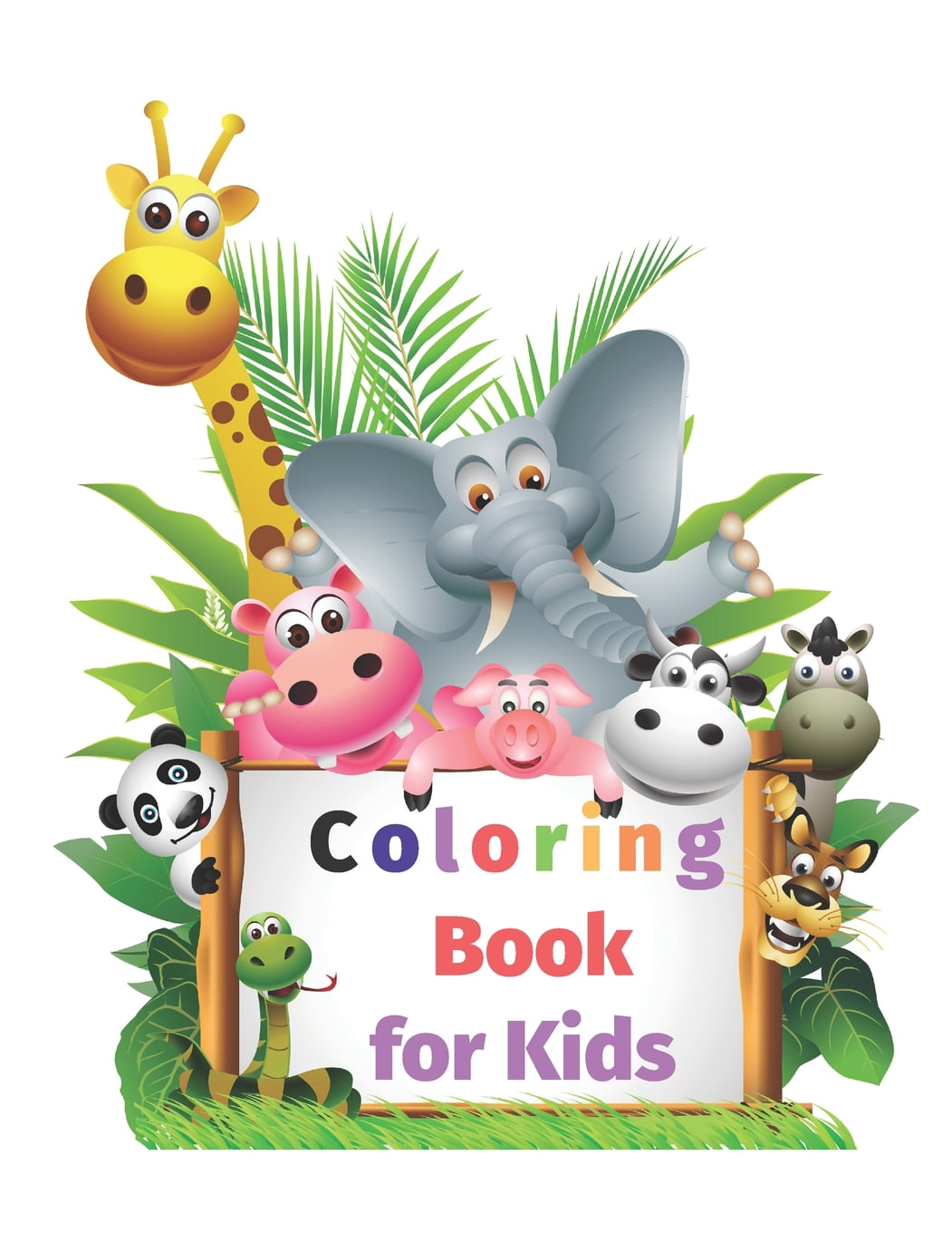 Coloring Book for Kids  Kids Coloring Books Animal Coloring Book For Kids  Aged 20 20, 20 20 Paperback