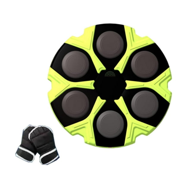 S SERENABLE Équipement de Machine de Boxe USB Intérieur Domestique Coussin d'Entraînement de Boxe Ajustable Vert