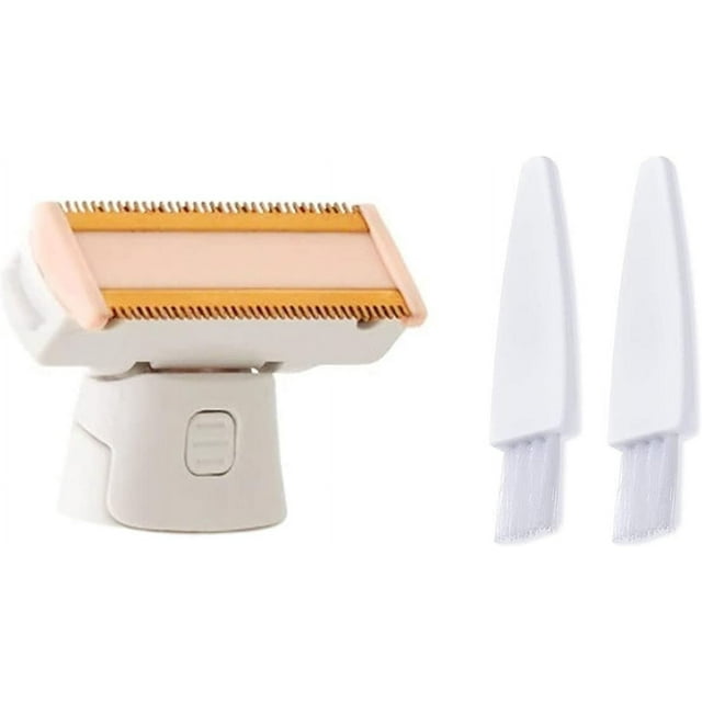 LinMei Tête de Rechange pour Rasoir Compatible avec Finish Touch, Corps Impeccable, Rasoir et Tondeuse Rechargeables pour Femmes avec 2 Brosses de Nettoyage