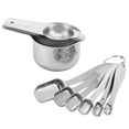 thumbnail image 3 of Juego de 13 cucharas medidoras con básculas, juego de cucharas de acero inoxidable, accesorio para hornear en la cocina, 3 of 8