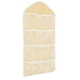 thumbnail image 1 of OULII Over Door Bag Organizer Hanging Storage PE Beige 1Set For Adults, 1 of 6