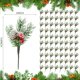thumbnail image 2 of Panelee con púas y aerosoles navideños, 96 unidades, para decoración navideña, 2 of 6