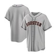 thumbnail image 1 of Men's Houston Astros MLB Jersey Gray Blank Embroidered Baseball Jersey - LU, 1 of 2