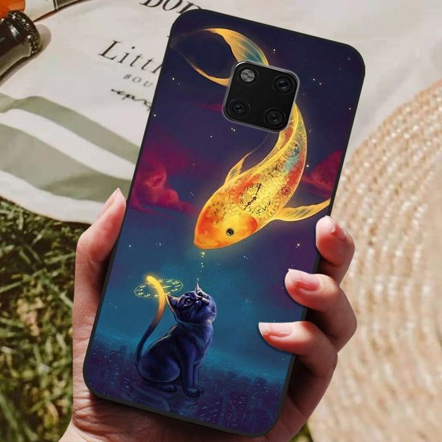 For Huawei Mate 20 Pro Case Shockproof Matte Soft TPU Silicone Back Cover For For Huawei Mate 20 Pro Phone Case Mate20 Pro Cases 4 For Mate 20