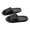Black, variant on Soft Shower Shoes Slides for Women Men Lightweight Pillow Sandals Pool Bathroom Slippers Slip On Slide Sandals