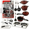 thumbnail image 2 of Dmlowu Play Kitchen Accessories, Kitchen Toddler Toys with Pots & Pans Set, Utensils Cookware, Preschool Learning Education Play Food Sets for Kids Kitchen Set, 2 of 5