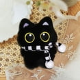thumbnail image 4 of Sulgyt Cat Keychain, Bag Charm Decoraion, Plush Gifts for Handbags Backpacks Purse Keychain Accessories Charm Cat Lover Gifts (E), 4 of 6