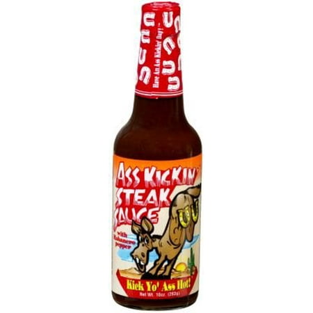 Ass Kickin' Steak Sauce 10oz Jar