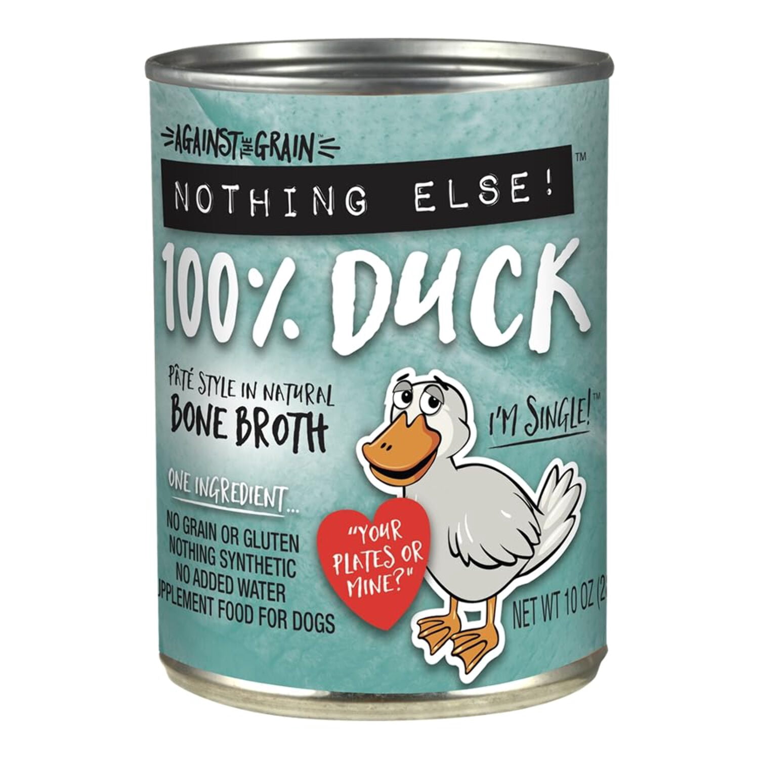 Against the Grain Nothing Else One Ingredient Duck Dog Food