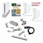 Deluxe 2-Player Wii Console Bundle with Wii Play Game - Smart TV Ready